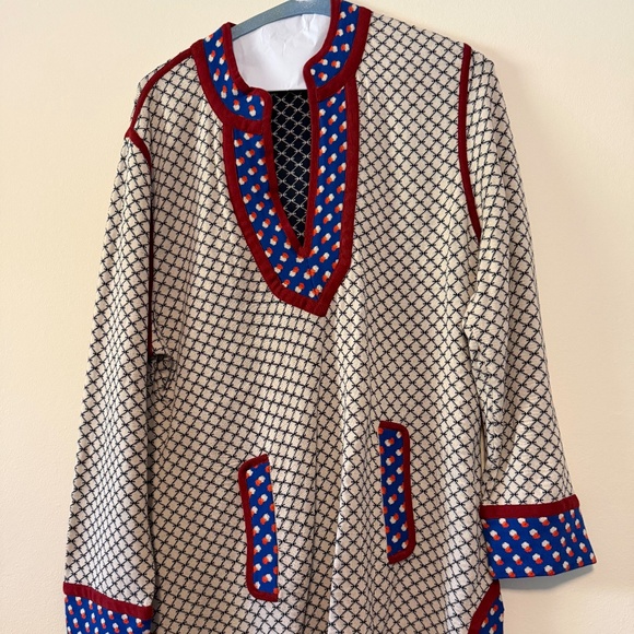 Tory Burch Cotton Tunic Sweater XL - Picture 1 of 6